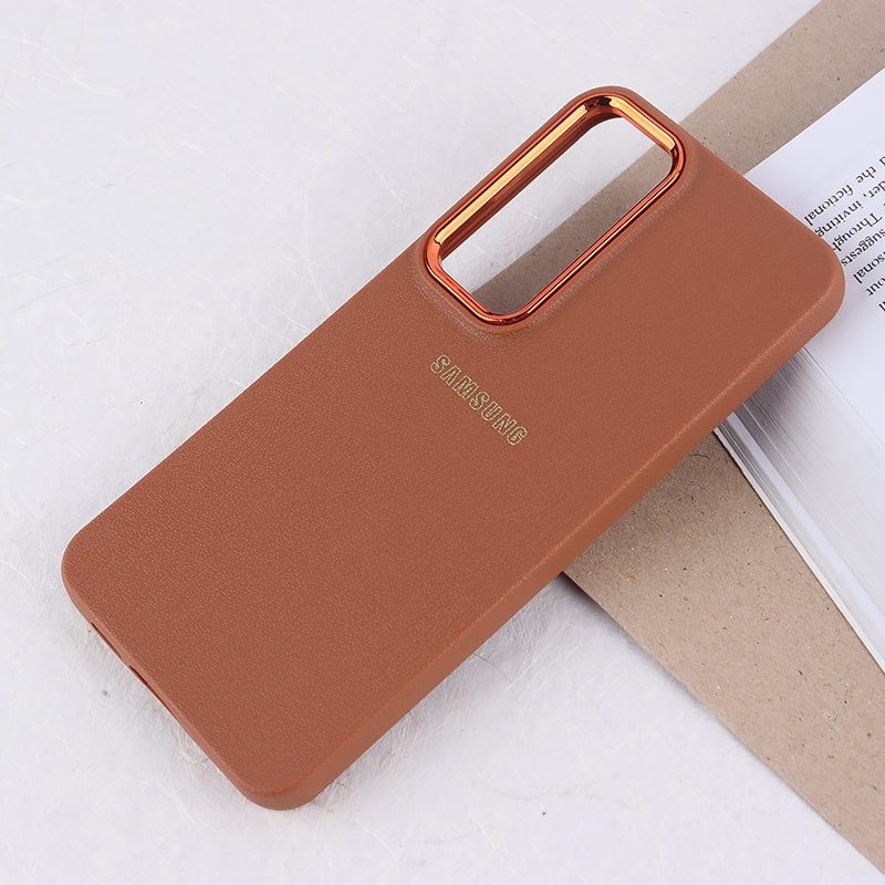 قاب ژله ای سامسونگ Galaxy S24 FE دور محافظ متال لوگودار