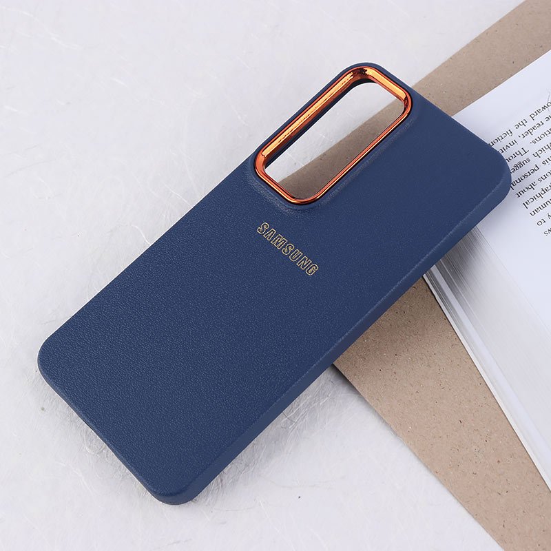 قاب ژله ای سامسونگ Galaxy S24 FE دور محافظ متال لوگودار