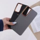 قاب ژله ای سامسونگ Galaxy S24 FE دور محافظ متال لوگودار