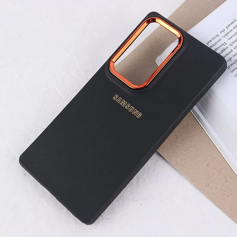 قاب ژله ای سامسونگ Galaxy S25 Ultra دور محافظ متال لوگودار