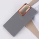 قاب ژله ای سامسونگ Galaxy S25 Ultra دور محافظ متال لوگودار