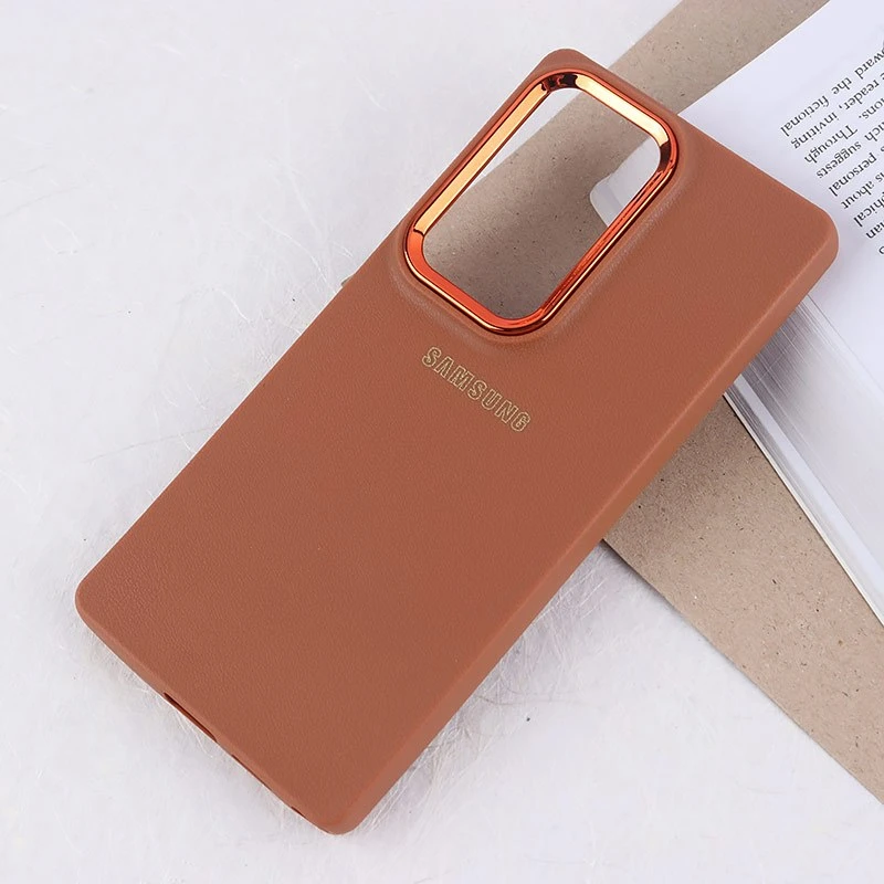 قاب ژله ای سامسونگ Galaxy S25 Ultra دور محافظ متال لوگودار