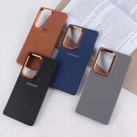 قاب ژله ای سامسونگ Galaxy S25 Ultra دور محافظ متال لوگودار