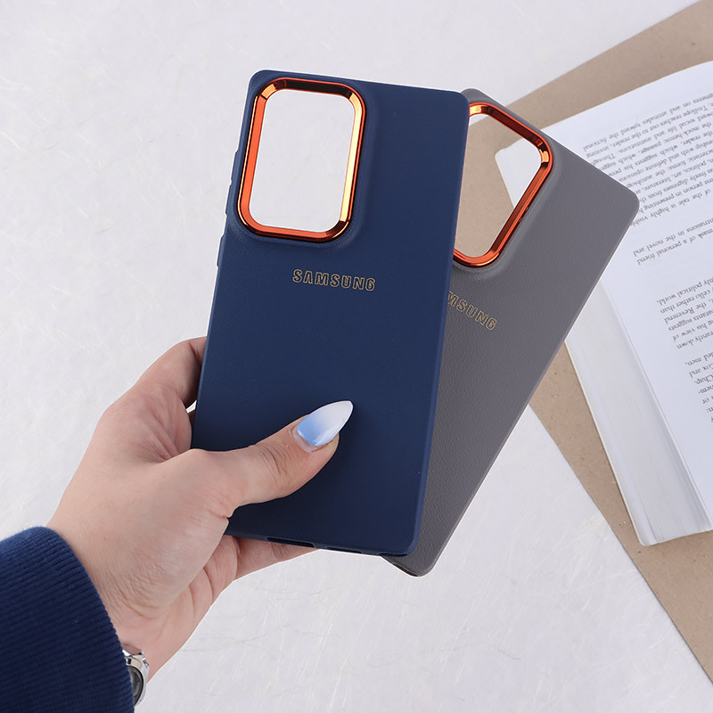 قاب ژله ای سامسونگ Galaxy S25 Ultra دور محافظ متال لوگودار