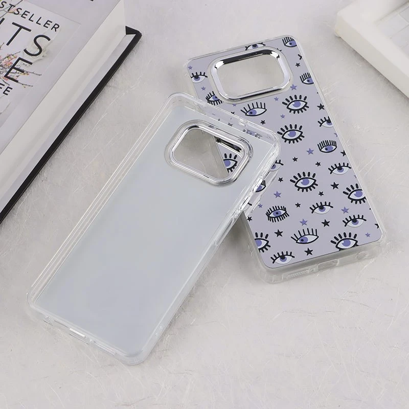 قاب آینه ای شیائومی Poco X3 / X3 NFC / X3 Pro طرح دار دور محافظ متال