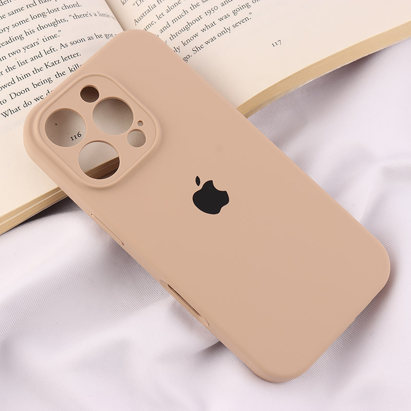 قاب سیلیکونی اصلی زیربسته آیفون iPhone 16 Pro محافظ لنزدار