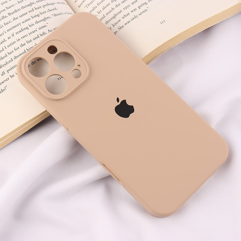 قاب سیلیکونی اصلی زیربسته آیفون iPhone 16 Pro Max محافظ لنزدار