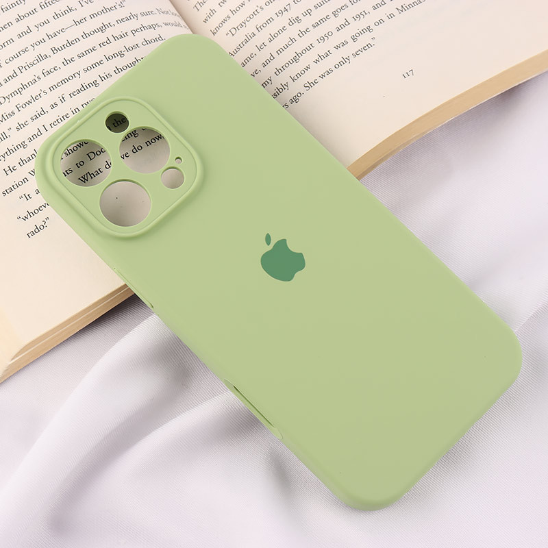 قاب سیلیکونی اصلی زیربسته آیفون iPhone 16 Pro Max محافظ لنزدار