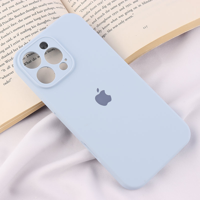 قاب سیلیکونی اصلی زیربسته آیفون iPhone 16 Pro Max محافظ لنزدار