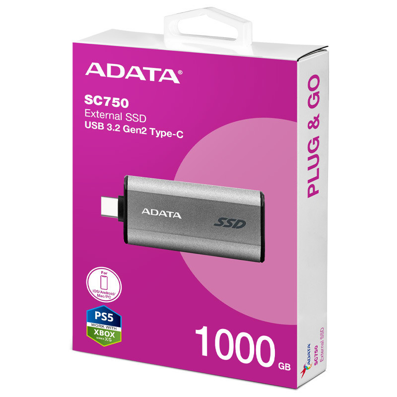 حافظه اکسترنال SSD ای دیتا ADATA SC750 1TB