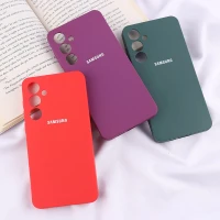 قاب سیلیکونی Highcopy زیر بسته محافظ لنزدار سامسونگ Galaxy A55