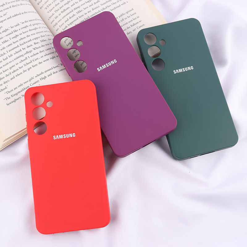قاب سیلیکونی Highcopy زیر بسته محافظ لنزدار سامسونگ Galaxy A55