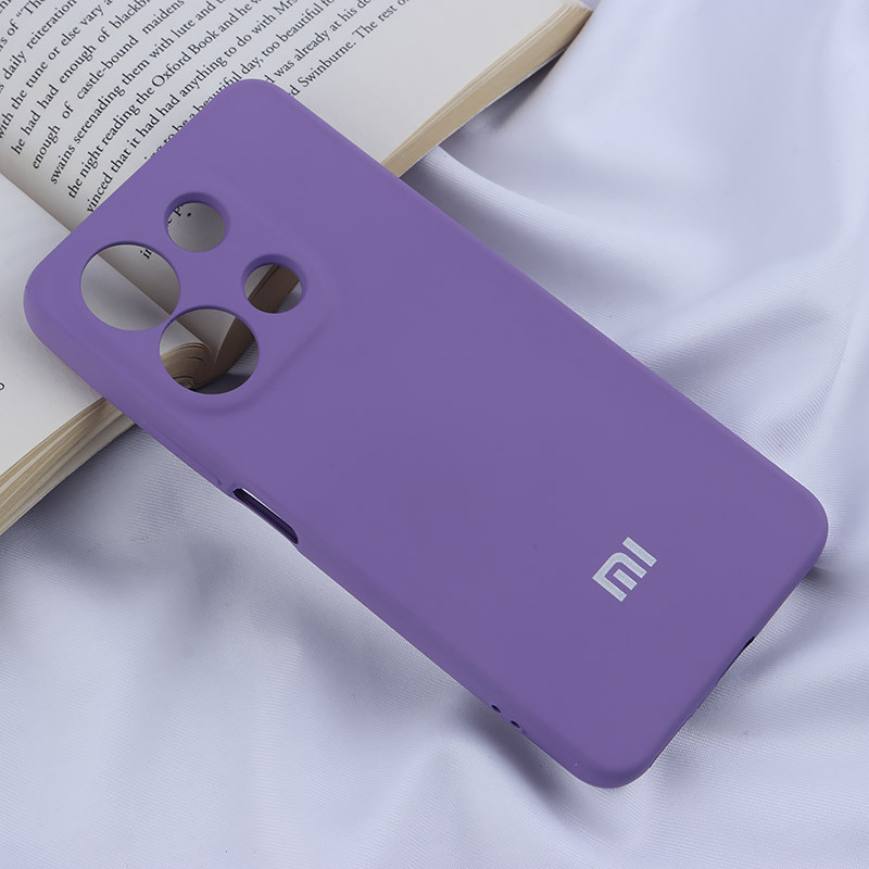 قاب سیلیکونی Highcopy زیر بسته محافظ لنزدار شیائومی Redmi Note 13 4G