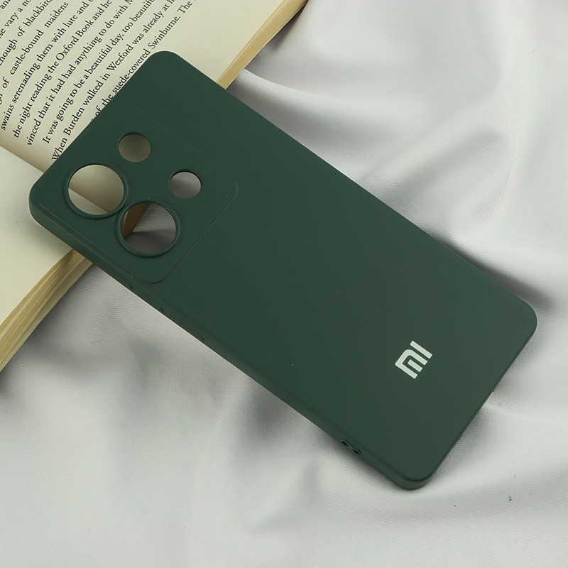 قاب سیلیکونی Highcopy زیر بسته محافظ لنزدار شیائومی Redmi Note 13 4G