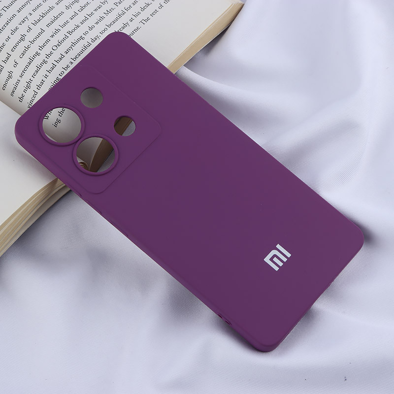 قاب سیلیکونی Highcopy زیر بسته محافظ لنزدار شیائومی Redmi Note 13 4G