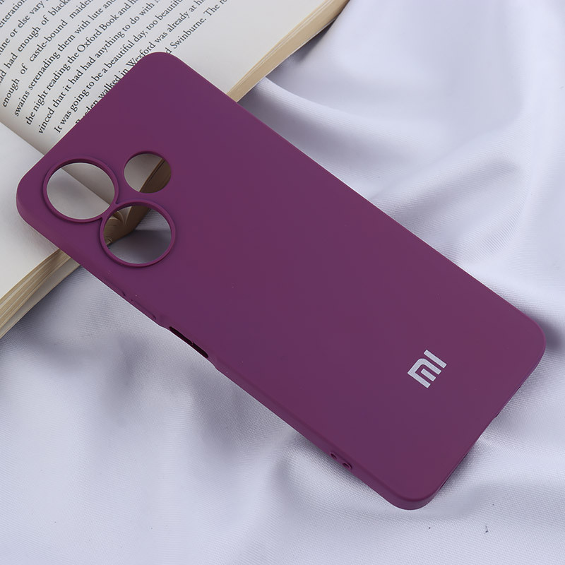 قاب سیلیکونی Highcopy زیر بسته محافظ لنزدار شیائومی Redmi 13 4G / Redmi 13 5G