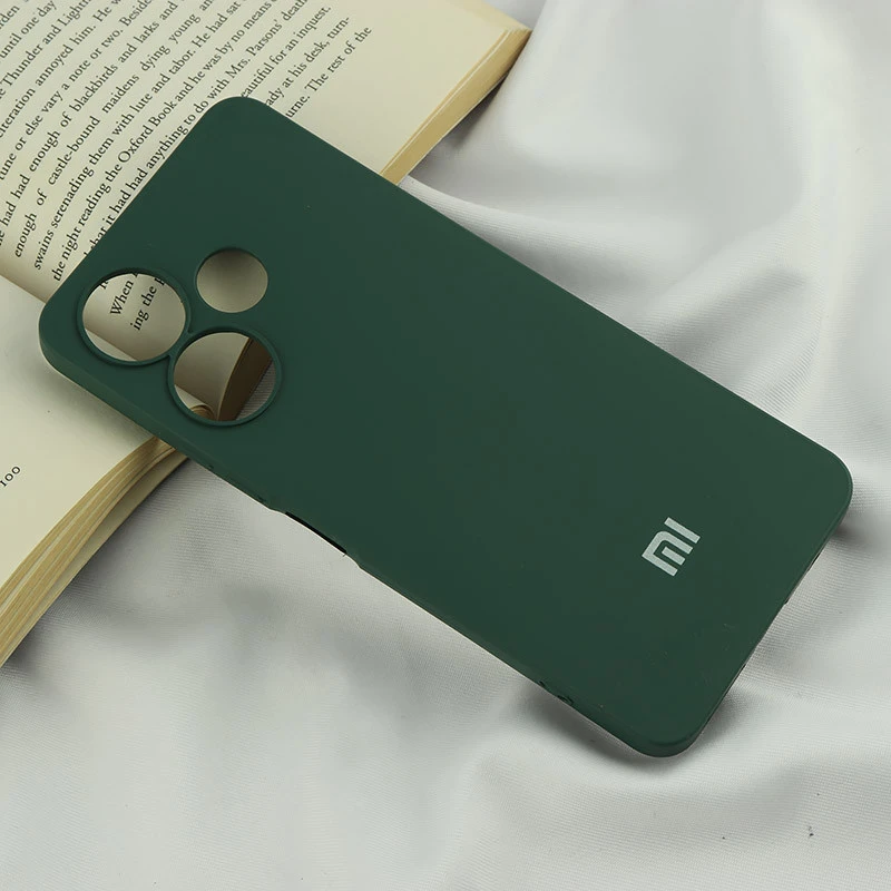 قاب سیلیکونی Highcopy زیر بسته محافظ لنزدار شیائومی Redmi 13 4G / Redmi 13 5G