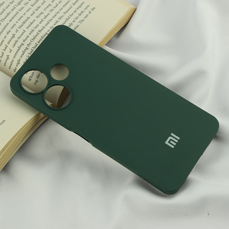قاب سیلیکونی Highcopy زیر بسته محافظ لنزدار شیائومی Redmi 13 4G / Redmi 13 5G