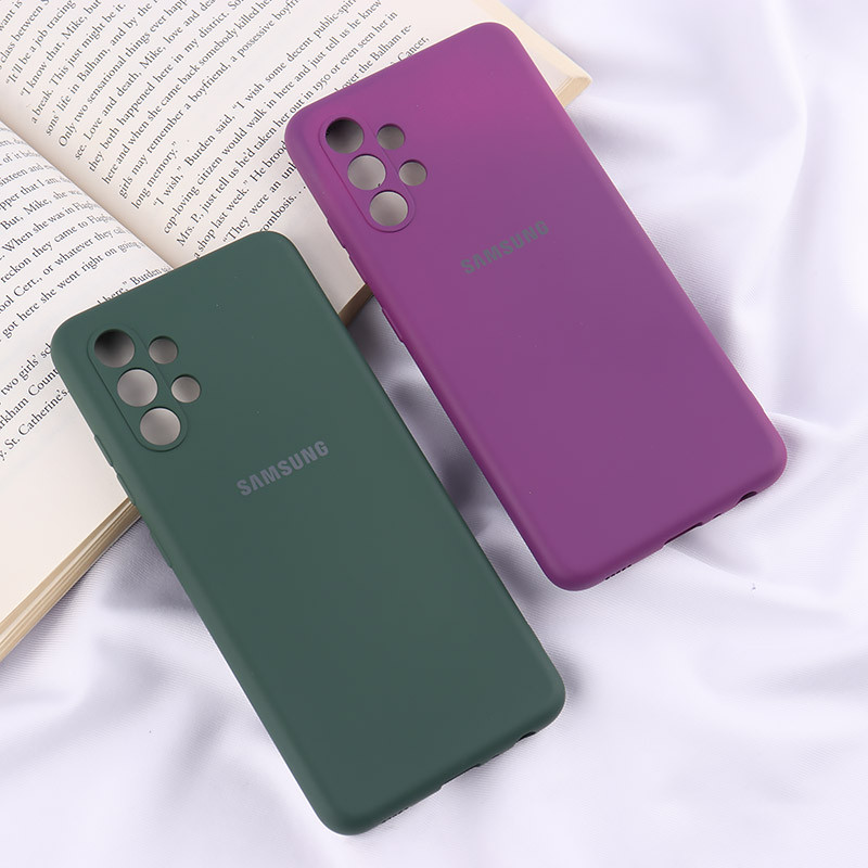 قاب سیلیکونی معمولی محافظ لنزدار Samsung Galaxy A32 4G