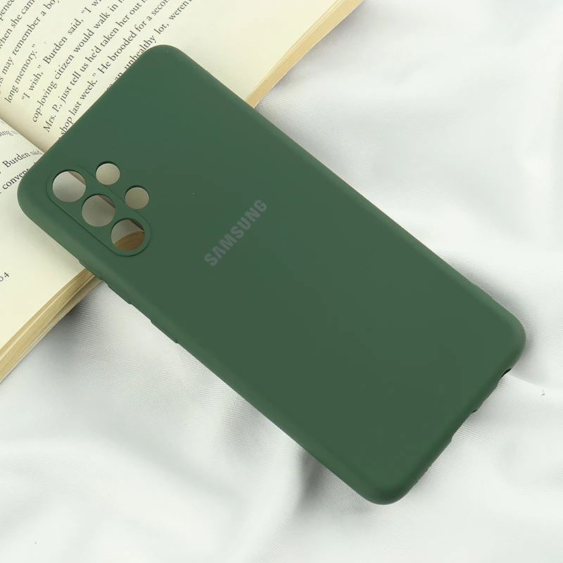 قاب سیلیکونی معمولی محافظ لنزدار Samsung Galaxy A32 4G