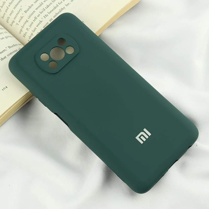 قاب سیلیکونی معمولی محافظ لنزدار Xiaomi Poco X3