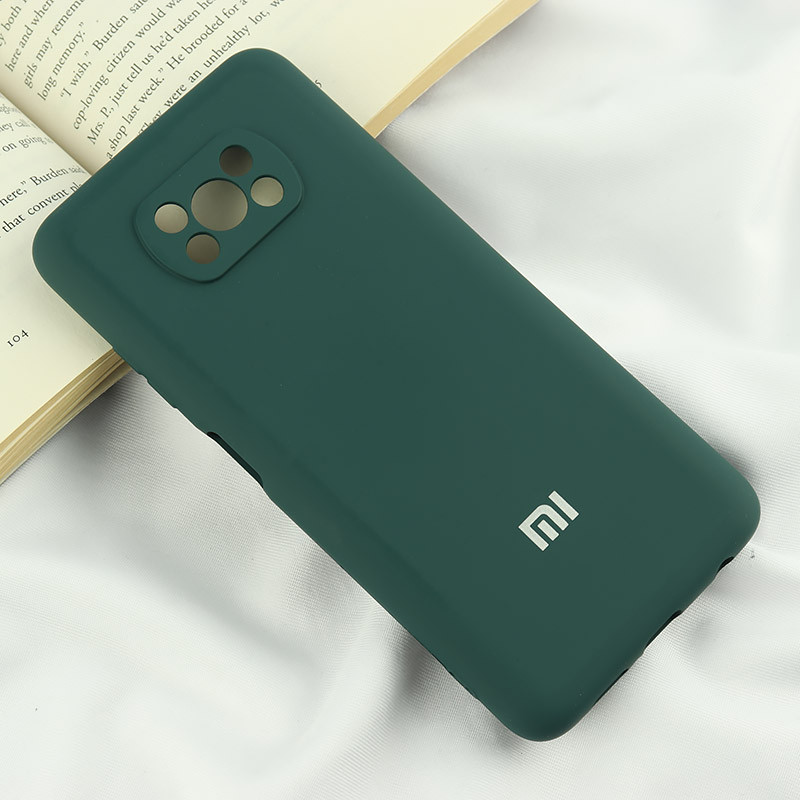 قاب سیلیکونی معمولی محافظ لنزدار Xiaomi Poco X3