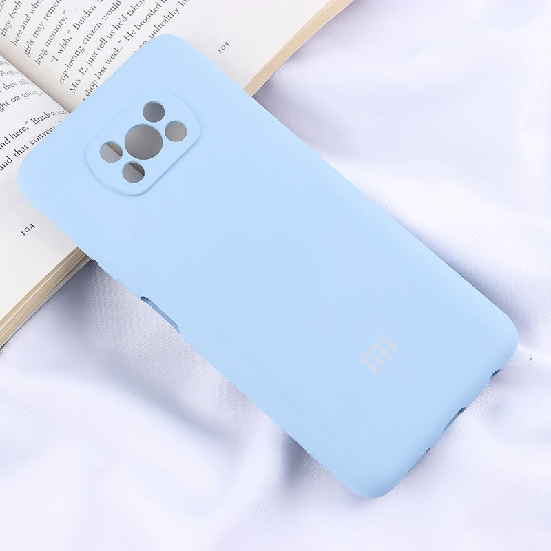 قاب سیلیکونی معمولی محافظ لنزدار Xiaomi Poco X3