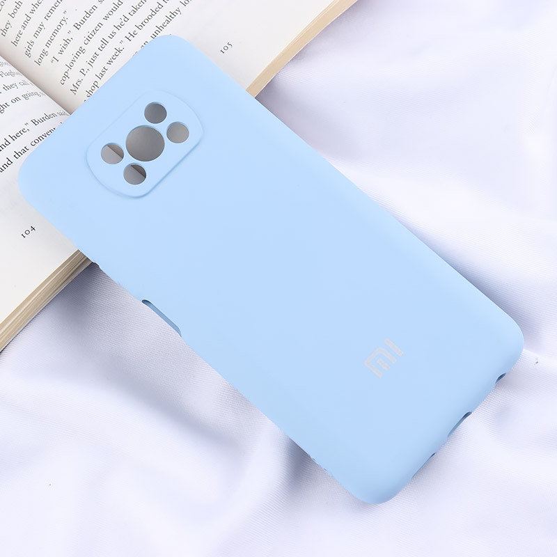 قاب سیلیکونی معمولی محافظ لنزدار Xiaomi Poco X3
