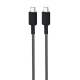 کابل تبدیل فست شارژ Anker 322 A81F6 Type-C To Type-C PD 60W 1.8m