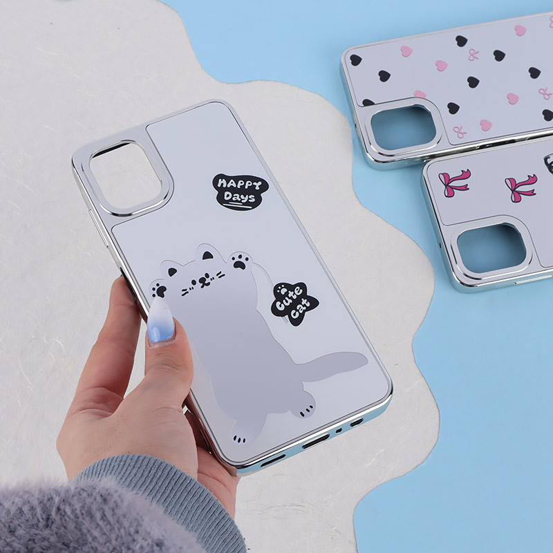 قاب آینه ای سامسونگ Galaxy A06 طرح دار فانتزی