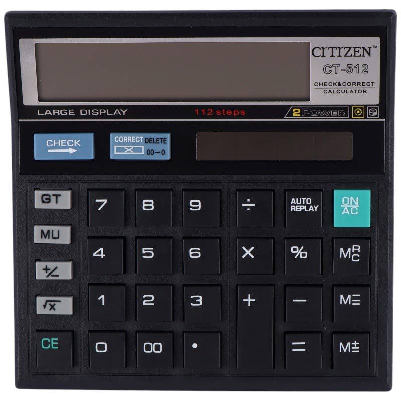ماشین حساب سیتیزن Citizen CT-512