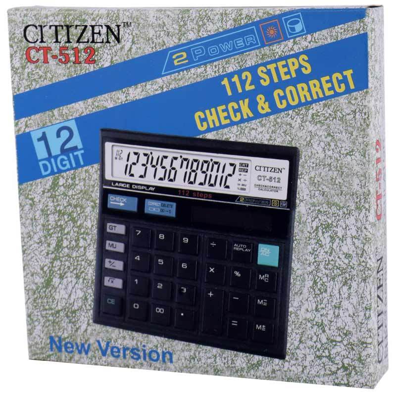 ماشین حساب سیتیزن Citizen CT-512