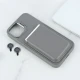 قاب مگ سیف Support آیفون iPhone 13 / 14 جاکارتی دار استندشو با محافظ لنز رینگی