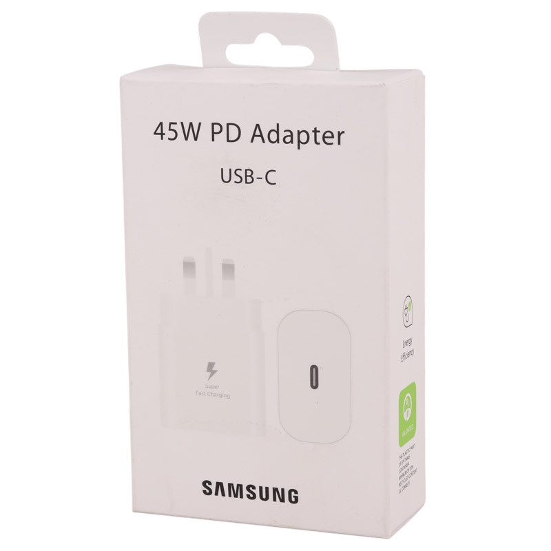 شارژر دیواری 45 وات سامسونگ EP-TA845XWEGAE PD 3A