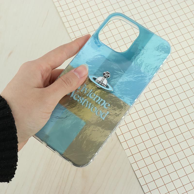 قاب IMD آیفون iPhone 13 Pro Max طرح Vivienne Westwood برجسته براق