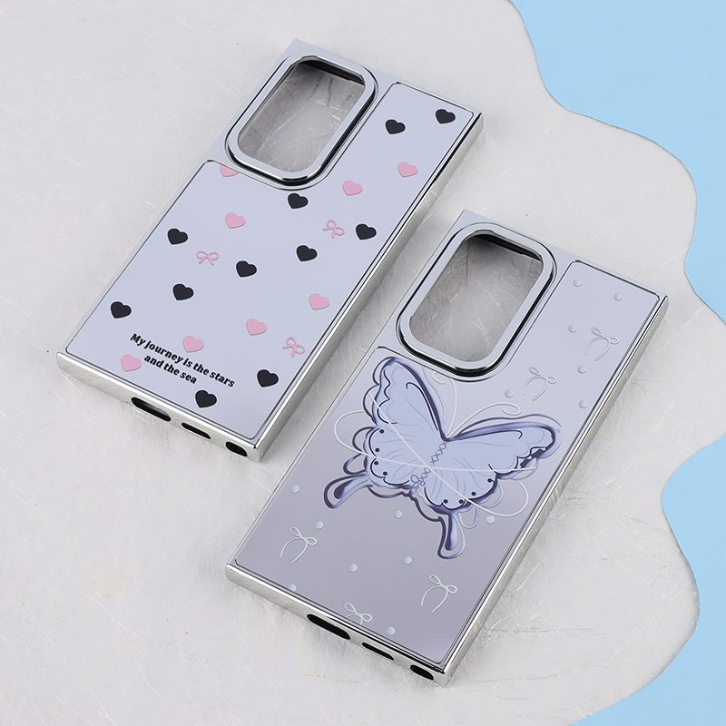 قاب آینه ای سامسونگ Galaxy S24 Ultra طرح دار فانتزی