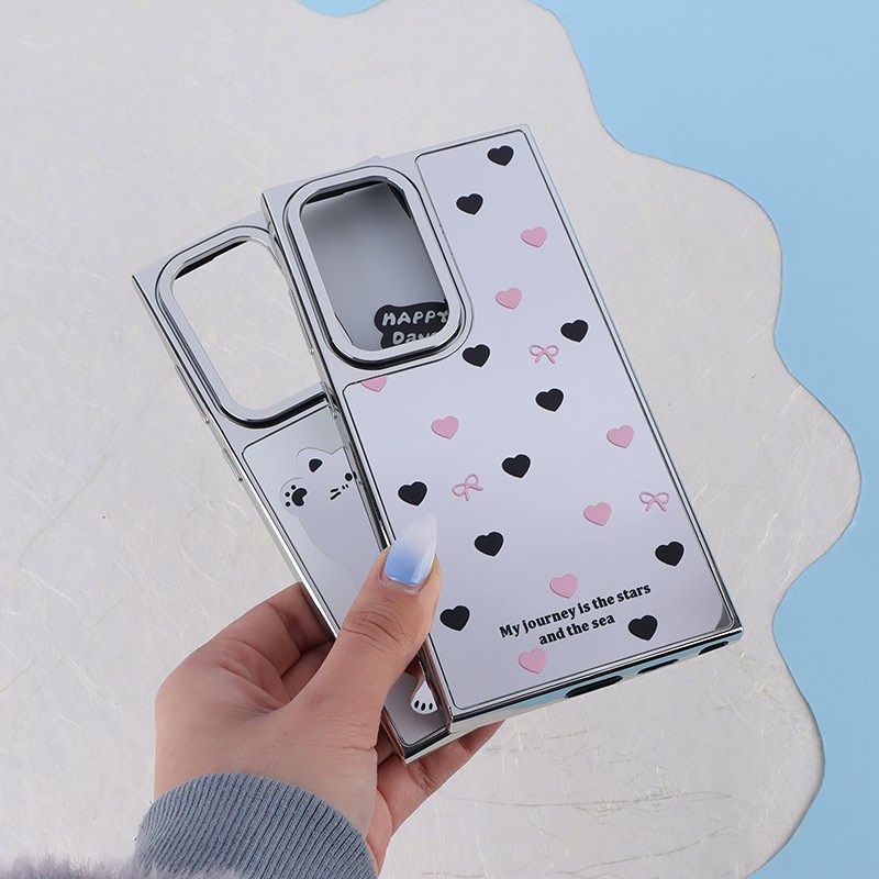 قاب آینه ای سامسونگ Galaxy S24 Ultra طرح دار فانتزی