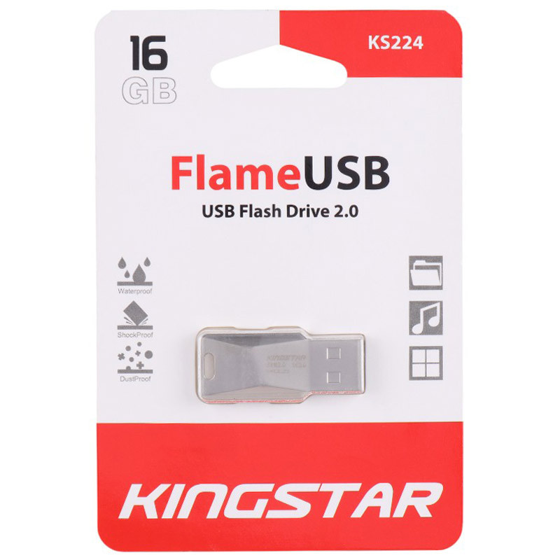 فلش 16 گیگ کینگ استار KingStar Flame KS224