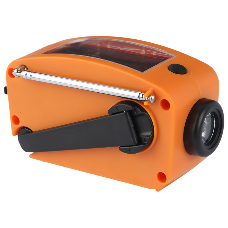 رادیو اسپیکر بلوتوثی رم و فلش خور خورشیدی V.MAX V-FM01-898