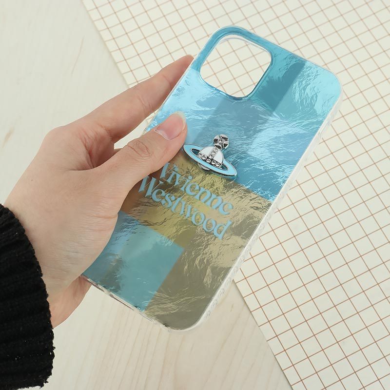 قاب IMD آیفون iPhone 12 / 12 Pro طرح Vivienne Westwood برجسته براق