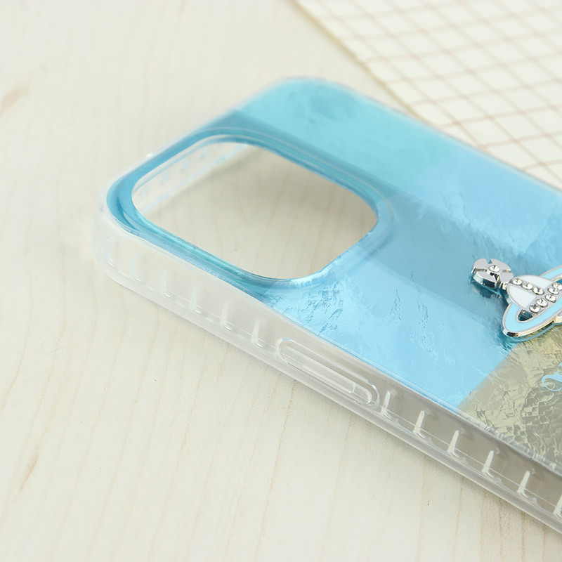قاب IMD آیفون iPhone 15 Pro Max طرح Vivienne Westwood برجسته براق