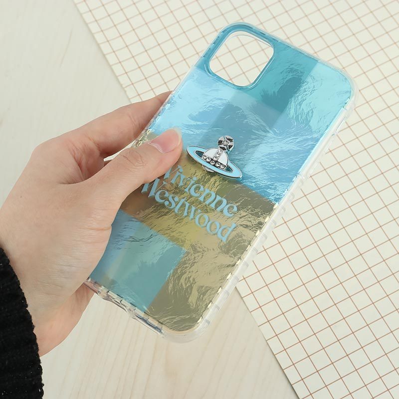 قاب IMD آیفون iPhone 11 طرح Vivienne Westwood برجسته براق