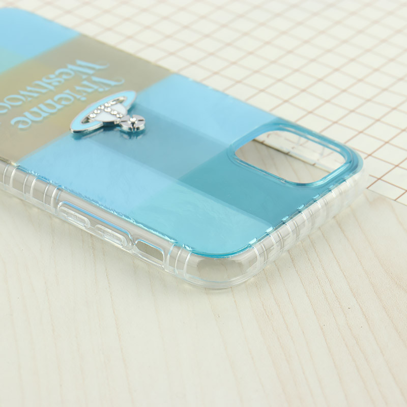 قاب IMD آیفون iPhone 11 طرح Vivienne Westwood برجسته براق