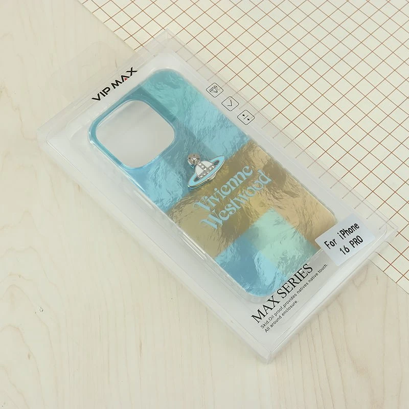قاب IMD آیفون iPhone 16 Pro طرح Vivienne Westwood برجسته براق
