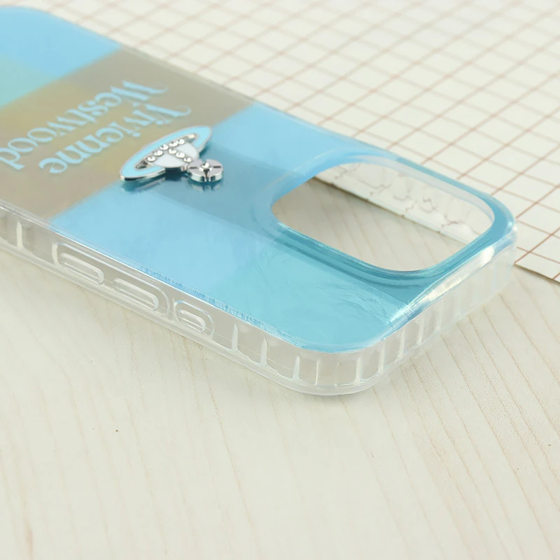 قاب IMD آیفون iPhone 16 Pro طرح Vivienne Westwood برجسته براق