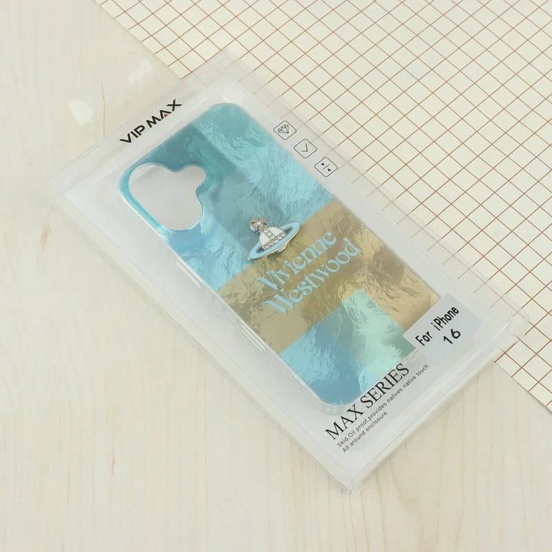 قاب IMD آیفون iPhone 16 طرح Vivienne Westwood برجسته براق