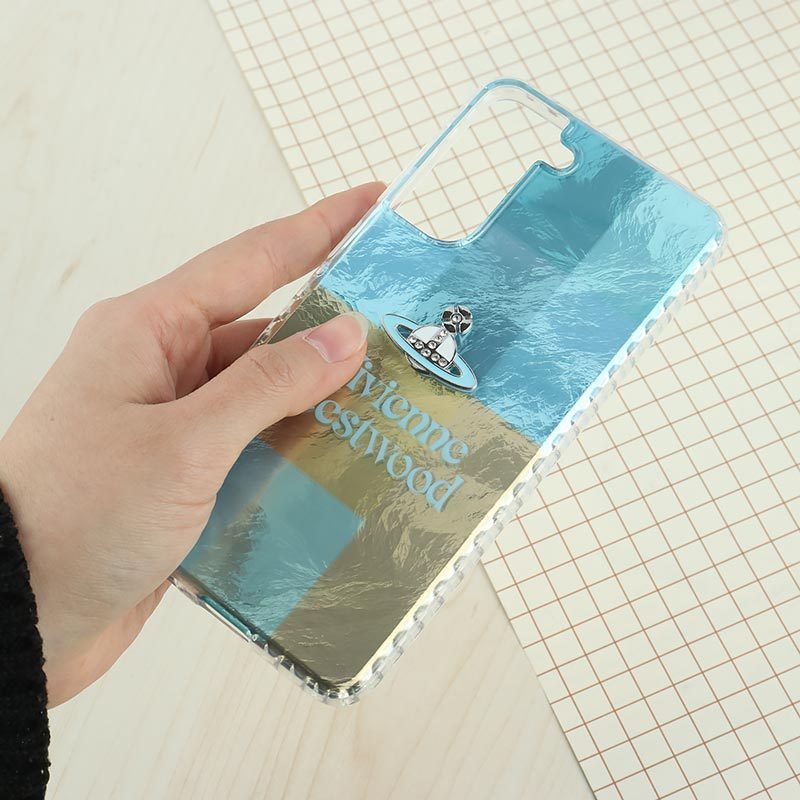 قاب IMD سامسونگ Galaxy S21 FE 5G طرح Vivienne Westwood برجسته براق