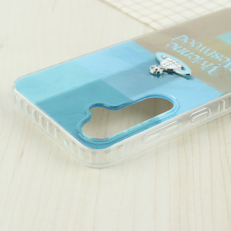 قاب IMD سامسونگ Galaxy A55 طرح Vivienne Westwood برجسته براق