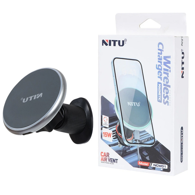 هولدر و شارژر وایرلس Nitu NCW01 15W