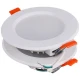 پنل بک لایت توکار گرد 7 وات اپتونیکا IR-OP5207R بسته 2 عددی